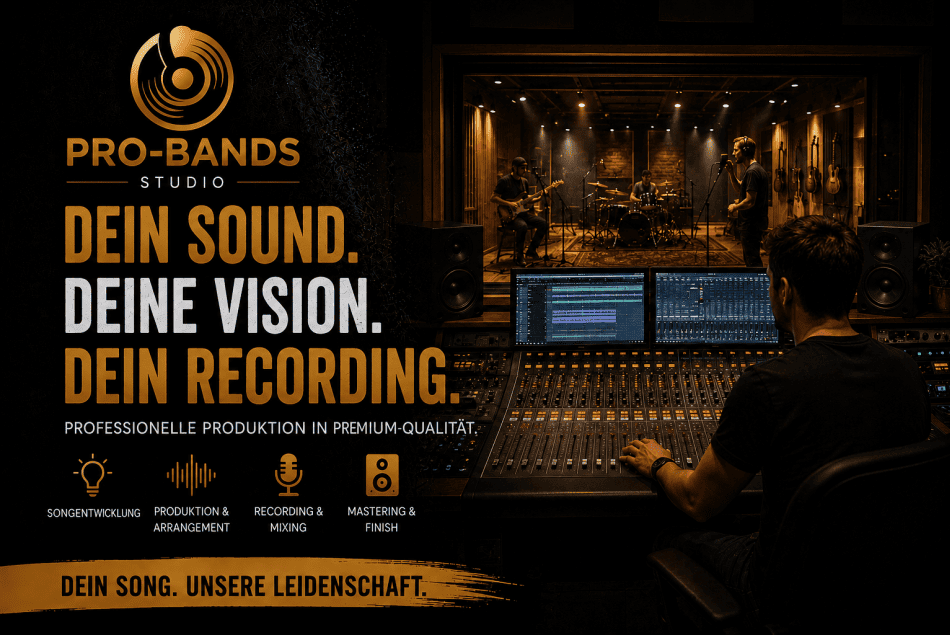 studio-hero PRO-BANDS - Studio